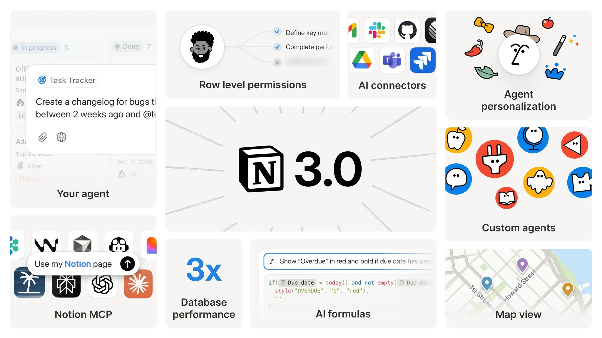 Notion 3.0 with Agents  更新一览-Louiscard